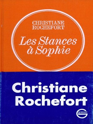 cover image of Les stances à Sophie